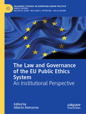 cover image of The Law and Governance of the EU Public Ethics System